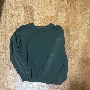Green Crewneck Sweater